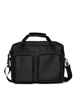 Rains Torba Texel Tech Bag W3 14250 Czarny ze sklepu MODIVO w kategorii Torby podróżne - zdjęcie 171343919