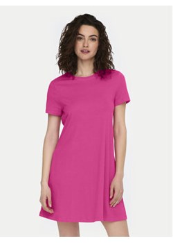 ONLY Sukienka codzienna May 15202971 Różowy Regular Fit ze sklepu MODIVO w kategorii Sukienki - zdjęcie 171344097
