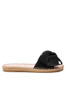 Manebi Espadryle Sandals With Bow K 1.0 J0 Czarny ze sklepu MODIVO w kategorii Espadryle damskie - zdjęcie 171345408