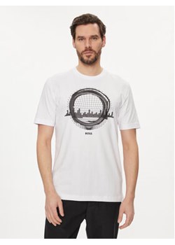 Boss T-Shirt 50506372 Biały Regular Fit ze sklepu MODIVO w kategorii T-shirty męskie - zdjęcie 171345728
