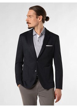 Cinque Kurtka męska - CIDati Mężczyźni Slim Fit granatowy wypukły wzór tkaniny ze sklepu vangraaf w kategorii Marynarki męskie - zdjęcie 171346339