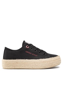 Espadryle Cross Jeans JJ2R4007C Black ze sklepu eobuwie.pl w kategorii Espadryle damskie - zdjęcie 171347337