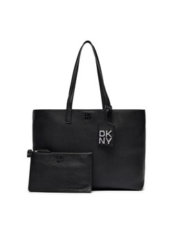 Torebka DKNY Park Slope Shopping R41BAB88 Czarny ze sklepu eobuwie.pl w kategorii Torby Shopper bag - zdjęcie 171347706