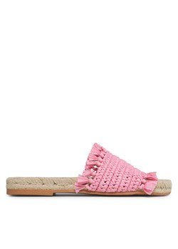 Espadryle Manebi Fringed Knots Raffia Jute Sandals V 2.9 Y0 Bold Pink ze sklepu eobuwie.pl w kategorii Klapki damskie - zdjęcie 171347866