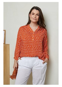 Curvy Lady Bluzka w kolorze pomarańczowym ze sklepu Limango Polska w kategorii Bluzki damskie - zdjęcie 171348055
