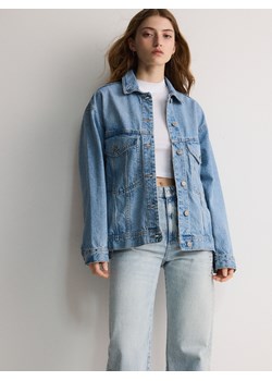 Reserved - Kurtka jeansowa - niebieski ze sklepu Reserved w kategorii Kurtki damskie - zdjęcie 171348828