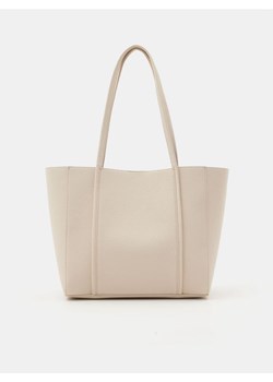 Sinsay - Torba shopper - kremowy ze sklepu Sinsay w kategorii Torby Shopper bag - zdjęcie 171349335