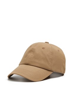 Cropp - Beżowa czapka z daszkiem - beżowy ze sklepu Cropp w kategorii Czapki z daszkiem męskie - zdjęcie 171350436