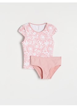 Reserved - Dwuczęściowy kostium kąpielowy - brudny róż ze sklepu Reserved w kategorii Komplety niemowlęce - zdjęcie 171350895
