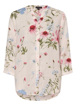 Franco Callegari Damska bluzka lniana Kobiety len écru wzorzysty ze sklepu vangraaf w kategorii Bluzki damskie - zdjęcie 171351029