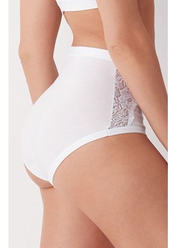 2-pak figi damskie wysokie białe D 131 Maxi, Kolor biały, Rozmiar M, Cotonella ze sklepu Intymna w kategorii Majtki damskie - zdjęcie 171351458