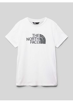 T-shirt z nadrukiem z logo model ‘EASY’ ze sklepu Peek&Cloppenburg  w kategorii T-shirty chłopięce - zdjęcie 171351835
