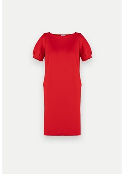Czerwona bawełniana sukienka z kieszeniami ze sklepu Molton w kategorii Sukienki - zdjęcie 171353045