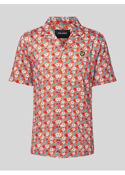 Koszula casualowa o kroju regular fit z kołnierzem z połami ze sklepu Peek&Cloppenburg  w kategorii Koszule męskie - zdjęcie 171353956