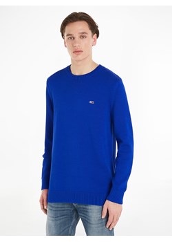 TOMMY JEANS Sweter w kolorze niebieskim ze sklepu Limango Polska w kategorii Swetry męskie - zdjęcie 171354349