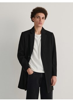 Reserved - Klasyczny płaszcz - czarny ze sklepu Reserved w kategorii Płaszcze męskie - zdjęcie 171355897