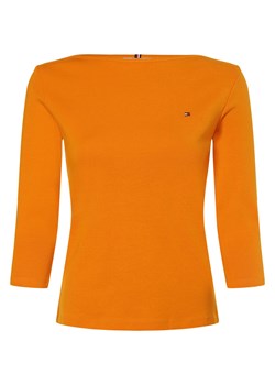 Tommy Hilfiger Koszulka damska Kobiety Bawełna pomarańczowy jednolity ze sklepu vangraaf w kategorii Bluzki damskie - zdjęcie 171357158