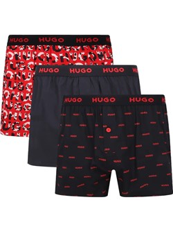 Hugo Bodywear Bokserki 3-pack WOVEN BOXER TRIPLET ze sklepu Gomez Fashion Store w kategorii Majtki męskie - zdjęcie 171359548