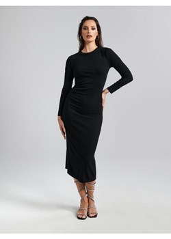 Sinsay - Sukienka midi - czarny ze sklepu Sinsay w kategorii Sukienki - zdjęcie 171361097