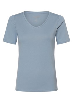 brookshire T-shirt damski Kobiety Bawełna niebieski jednolity ze sklepu vangraaf w kategorii Bluzki damskie - zdjęcie 171361238