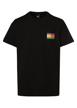 Tommy Jeans Koszulka męska Mężczyźni Bawełna czarny nadruk ze sklepu vangraaf w kategorii T-shirty męskie - zdjęcie 171361248