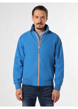 Derbe Męska kurtka funkcjonalna - Ripby Mężczyźni niebieski jednolity ze sklepu vangraaf w kategorii Bluzy męskie - zdjęcie 171361316