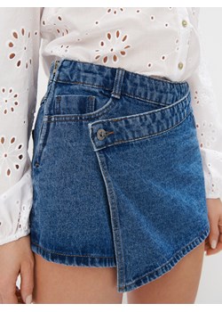 Mohito - Jeansowe spódnico-szorty - niebieski ze sklepu Mohito w kategorii Szorty - zdjęcie 171362795