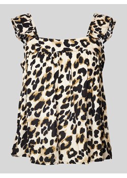 Top bluzkowy ze zwierzęcym nadrukiem model ‘Marrakech’ ze sklepu Peek&Cloppenburg  w kategorii Bluzki damskie - zdjęcie 171364396