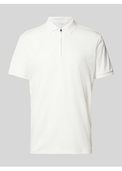 Koszulka polo o kroju regular fit z listwą na zamek błyskawiczny model ‘FAVE’ ze sklepu Peek&Cloppenburg  w kategorii T-shirty męskie - zdjęcie 171364599