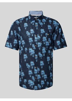 Koszula casualowa o kroju regular fit ze wzorem na całej powierzchni ze sklepu Peek&Cloppenburg  w kategorii Koszule męskie - zdjęcie 171364607