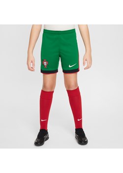 Spodenki piłkarskie dla dużych dzieci Nike Dri-FIT Portugalia Stadium 2024 (wersja domowa) (replika) - Zieleń ze sklepu Nike poland w kategorii Spodenki chłopięce - zdjęcie 171364857