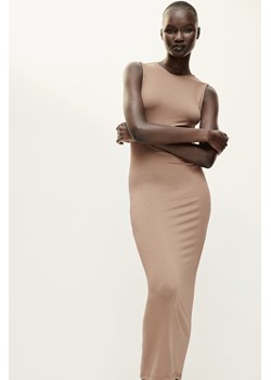 H & M - Sukienka maxi z mikrofibry - Beżowy ze sklepu H&M w kategorii Sukienki - zdjęcie 171364977
