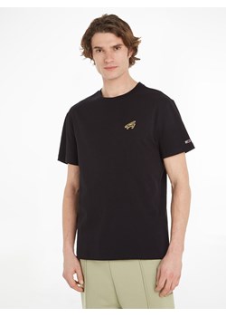 TOMMY JEANS Koszulka w kolorze czarnym ze sklepu Limango Polska w kategorii T-shirty męskie - zdjęcie 171365527