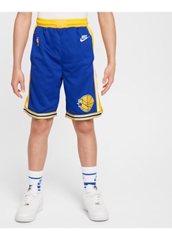 Spodenki dla dużych dzieci Nike Dri-FIT NBA Swingman Golden State Warriors - Niebieski ze sklepu Nike poland w kategorii Spodenki chłopięce - zdjęcie 171366356