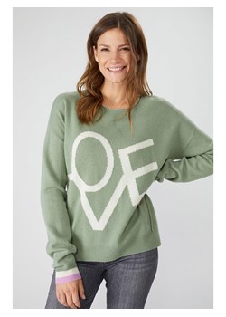 LIEBLINGSSTÜCK Sweter w kolorze oliwkowym ze sklepu Limango Polska w kategorii Swetry damskie - zdjęcie 171366479