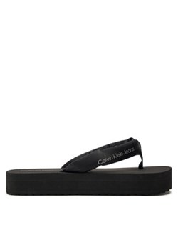Calvin Klein Jeans Japonki Beach Sandal Flatform Padded Ny YW0YW01400 Czarny ze sklepu MODIVO w kategorii Klapki damskie - zdjęcie 171367505