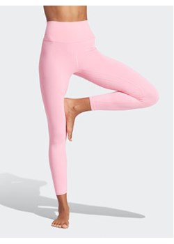 adidas Legginsy All Me IT9155 Różowy Slim Fit ze sklepu MODIVO w kategorii Spodnie damskie - zdjęcie 171367568