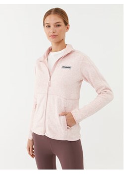Columbia Polar W Sweater Weather™ Full Zip 1958933 Różowy Regular Fit ze sklepu MODIVO w kategorii Bluzy damskie - zdjęcie 171367636