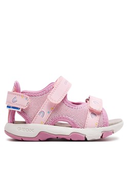 Sandały Geox B Sandal Multy Girl B450DA 0ASCE C8099 M Lt Pink/Dk Pink ze sklepu eobuwie.pl w kategorii Sandały dziecięce - zdjęcie 171369007