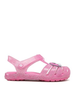 Sandały Crocs 206956-669 Pink ze sklepu eobuwie.pl w kategorii Sandały dziecięce - zdjęcie 171369695