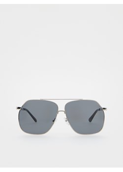 Reserved - Okulary przeciwsłoneczne AVIATOR - srebrny ze sklepu Reserved w kategorii Okulary przeciwsłoneczne męskie - zdjęcie 171373129