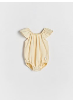 Reserved - Bawełniane body - żółty ze sklepu Reserved w kategorii Body niemowlęce - zdjęcie 171373137