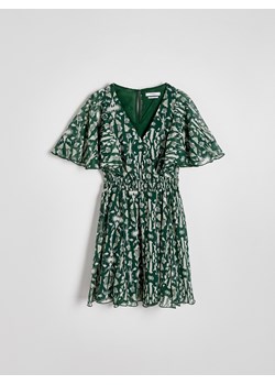 Reserved - Sukienka mini - zielony ze sklepu Reserved w kategorii Sukienki - zdjęcie 171373326