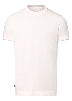 Nils Sundström Koszulka męska Mężczyźni Bawełna écru jednolity ze sklepu vangraaf w kategorii T-shirty męskie - zdjęcie 171374226