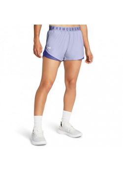 Damskie spodenki treningowe Under Armour Play Up Short 3.0 - fioletowe ze sklepu Sportstylestory.com w kategorii Szorty - zdjęcie 171374676