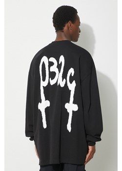 032C longsleeve bawełniany 'Mayhem' Oversized Longsleeve kolor czarny z nadrukiem SS24-C-1070 ze sklepu PRM w kategorii T-shirty męskie - zdjęcie 171374939