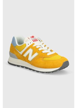 New Balance sneakersy 574 kolor żółty WL574YJ2 ze sklepu PRM w kategorii Buty sportowe damskie - zdjęcie 171375009