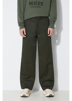 Dickies spodnie 874 męskie kolor zielony proste DK0A4XK6 ze sklepu PRM w kategorii Spodnie męskie - zdjęcie 171375067