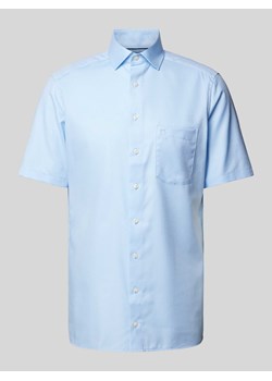 Koszula biznesowa o kroju modern fit z kieszenią na piersi model ‘Bergamo’ ze sklepu Peek&Cloppenburg  w kategorii Koszule męskie - zdjęcie 171375197