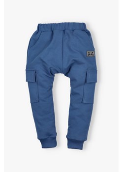 Spodnie chłopięce Igor niebieskie ze sklepu 5.10.15 w kategorii Spodnie chłopięce - zdjęcie 171375389